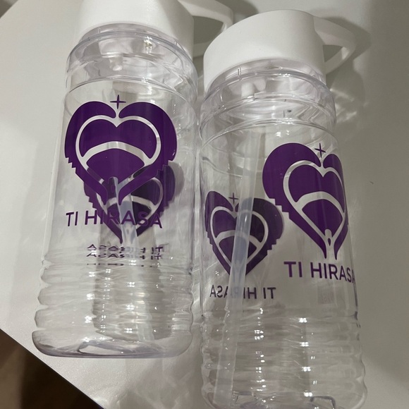 “End The Silence, Stop The Violence” Floral Canvas Tote Bag with Purple Handles - Picture 5 of 6